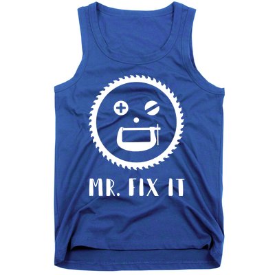 Mr Fix It Gift Handy Dad Meaningful Gift Tank Top