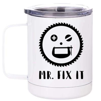 Mr Fix It Gift Handy Dad Meaningful Gift 12 oz Stainless Steel Tumbler Cup