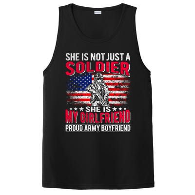 My Friend Is Soldier Hero Proud Army Friend Military Gift PosiCharge Competitor Tank