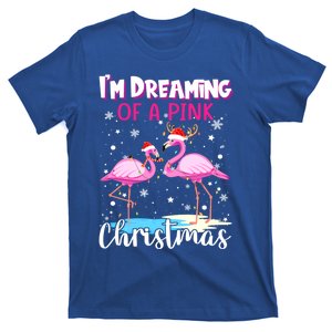 Matching Family IM Dreaming Of A Pink Christmas Flamingo Great Gift T-Shirt