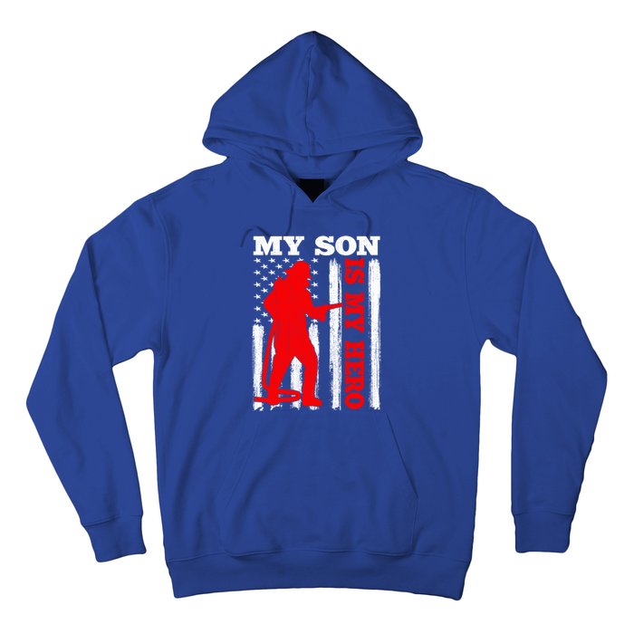 My Firefighter Is My Hero Usa Flag Firefighter Fire Son Meaningful Gift Hoodie