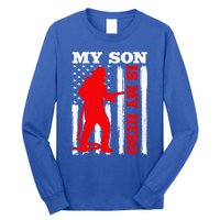 My Firefighter Is My Hero Usa Flag Firefighter Fire Son Meaningful Gift Long Sleeve Shirt