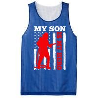 My Firefighter Is My Hero Usa Flag Firefighter Fire Son Meaningful Gift Mesh Reversible Basketball Jersey Tank