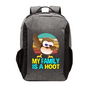 My Family Is A Hoot Cute Dabbing Owl Funny Gift Meaningful Gift Vector Backpack