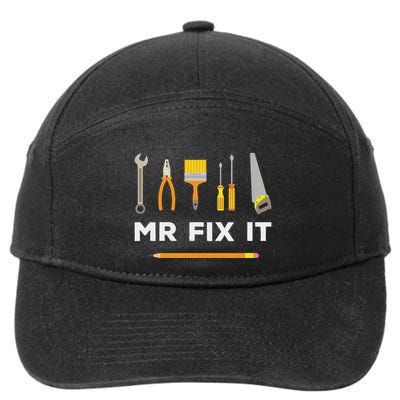 Mr Fix It Handyman 7-Panel Snapback Hat