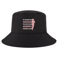 Muddy Fun If Found On Ground Please Drag Across Finish Line Cool Comfort Performance Bucket Hat