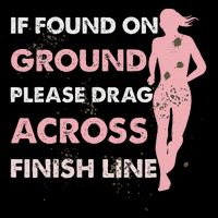 Muddy Fun If Found On Ground Please Drag Across Finish Line Button