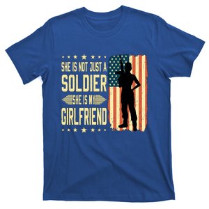 My Friend Is A Soldier Hero Proud Army Friend Funny Gift T-Shirt