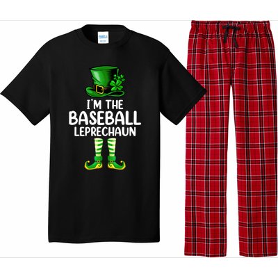 Matching Family I'm The Baseball Leprechaun St Patrick's Day Gift Pajama Set