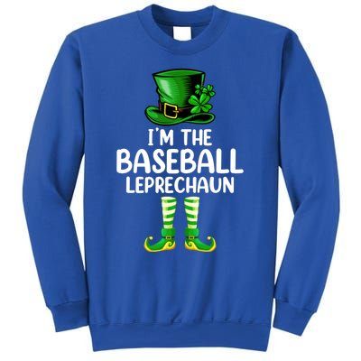 Matching Family I'm The Baseball Leprechaun St Patrick's Day Gift Sweatshirt