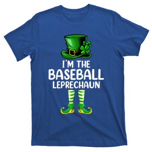 Matching Family I'm The Baseball Leprechaun St Patrick's Day Gift T-Shirt