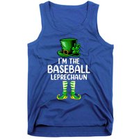 Matching Family I'm The Baseball Leprechaun St Patrick's Day Gift Tank Top