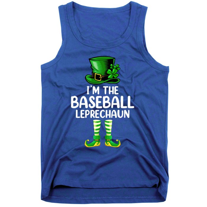 Matching Family I'm The Baseball Leprechaun St Patrick's Day Gift Tank Top