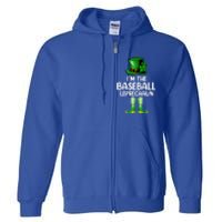 Matching Family I'm The Baseball Leprechaun St Patrick's Day Gift Full Zip Hoodie