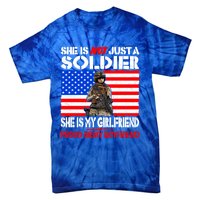 My Friend Is A Soldier Proud Army Friend Lover Gift Meaningful Gift Tie-Dye T-Shirt