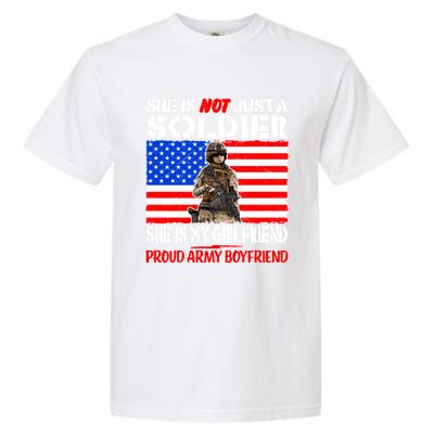 My Friend Is A Soldier Proud Army Friend Lover Gift Meaningful Gift Garment-Dyed Heavyweight T-Shirt