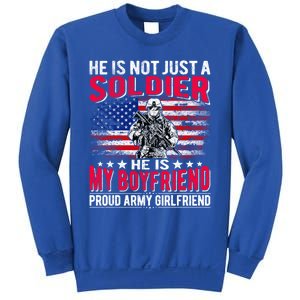 My Friend Is A Soldier Hero Proud Army Friend Funny Gift Sweatshirt