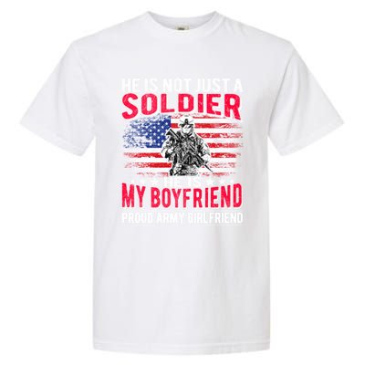 My Friend Is A Soldier Hero Proud Army Friend Funny Gift Garment-Dyed Heavyweight T-Shirt