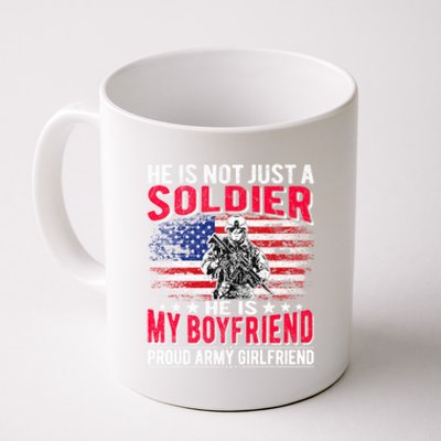 My Friend Is A Soldier Hero Proud Army Friend Funny Gift Coffee Mug