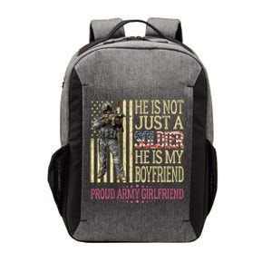 My Friend Is My Soldier Hero Gift Proud Army Friend Gift Funny Gift Vector Backpack