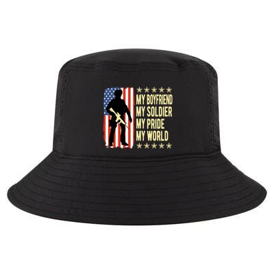 My Friend Is A Soldier Hero Proud Army Friend Funny Gift Great Gift Cool Comfort Performance Bucket Hat