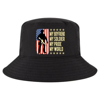 My Friend Is A Soldier Hero Proud Army Friend Funny Gift Great Gift Cool Comfort Performance Bucket Hat