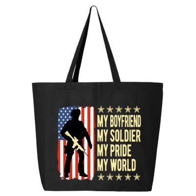 My Friend Is A Soldier Hero Proud Army Friend Funny Gift Great Gift 25L Jumbo Tote