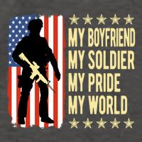 My Friend Is A Soldier Hero Proud Army Friend Funny Gift Great Gift Vector Backpack
