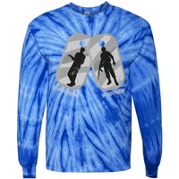 My Friend Is In Army Tee Military Proud Friend Design Gift Tie-Dye Long Sleeve Shirt