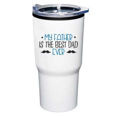 My Father Is The Best Dad Ever Mustache Tumbler
