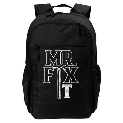 Mr Fix It Repair Overhaul Fixing Handy Cool Gift Backpack