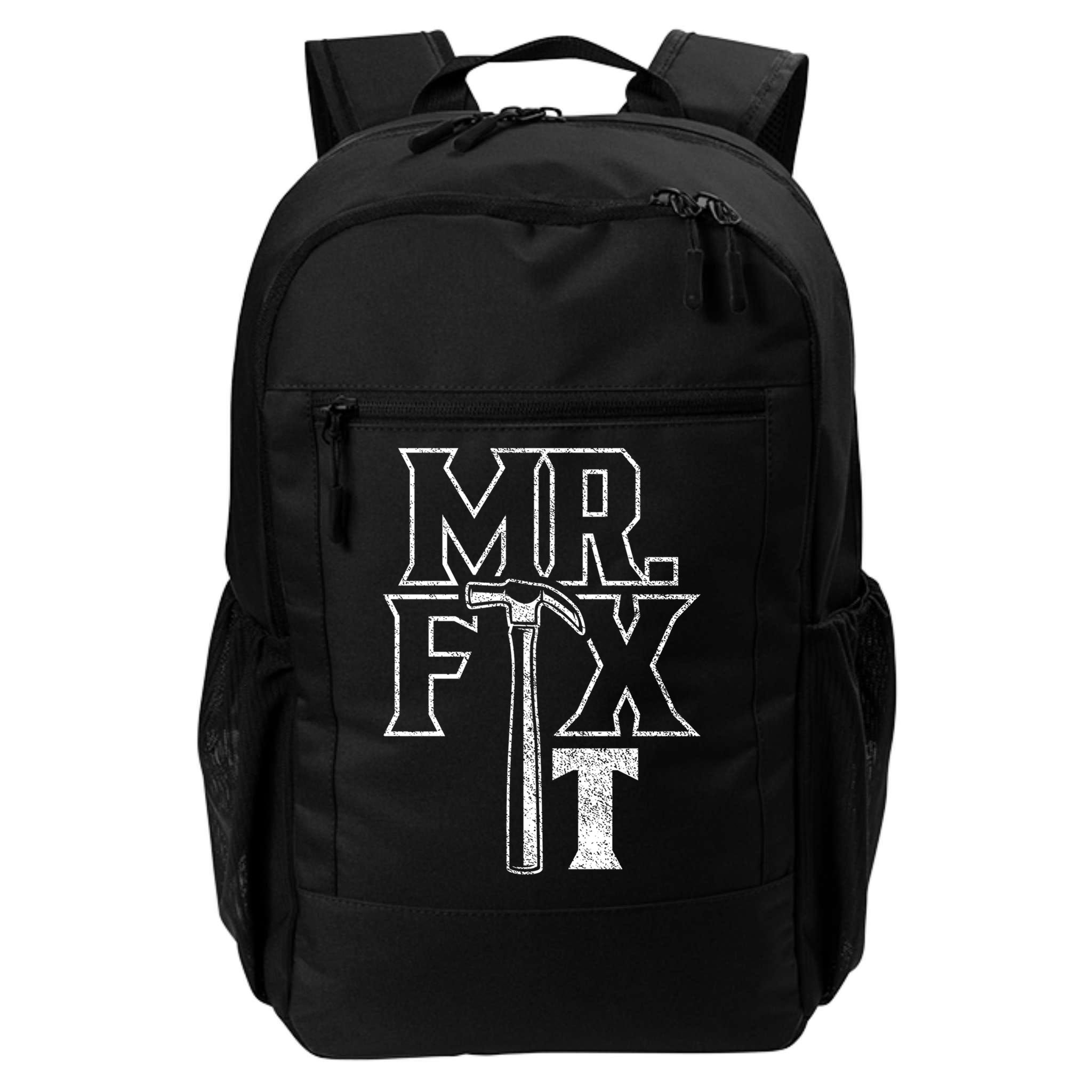 Mr Fix It Repair Overhaul Fixing Handy Cool Gift Backpack