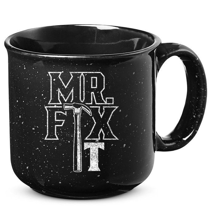 Mr Fix It Repair Overhaul Fixing Handy Cool Gift 15oz Campfire Ceramic Mug