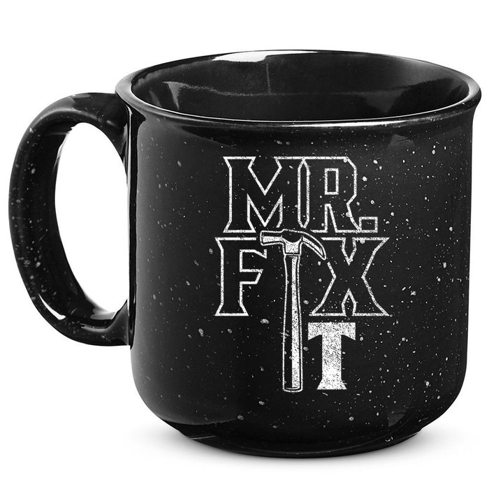 Mr Fix It Repair Overhaul Fixing Handy Cool Gift 15oz Campfire Ceramic Mug