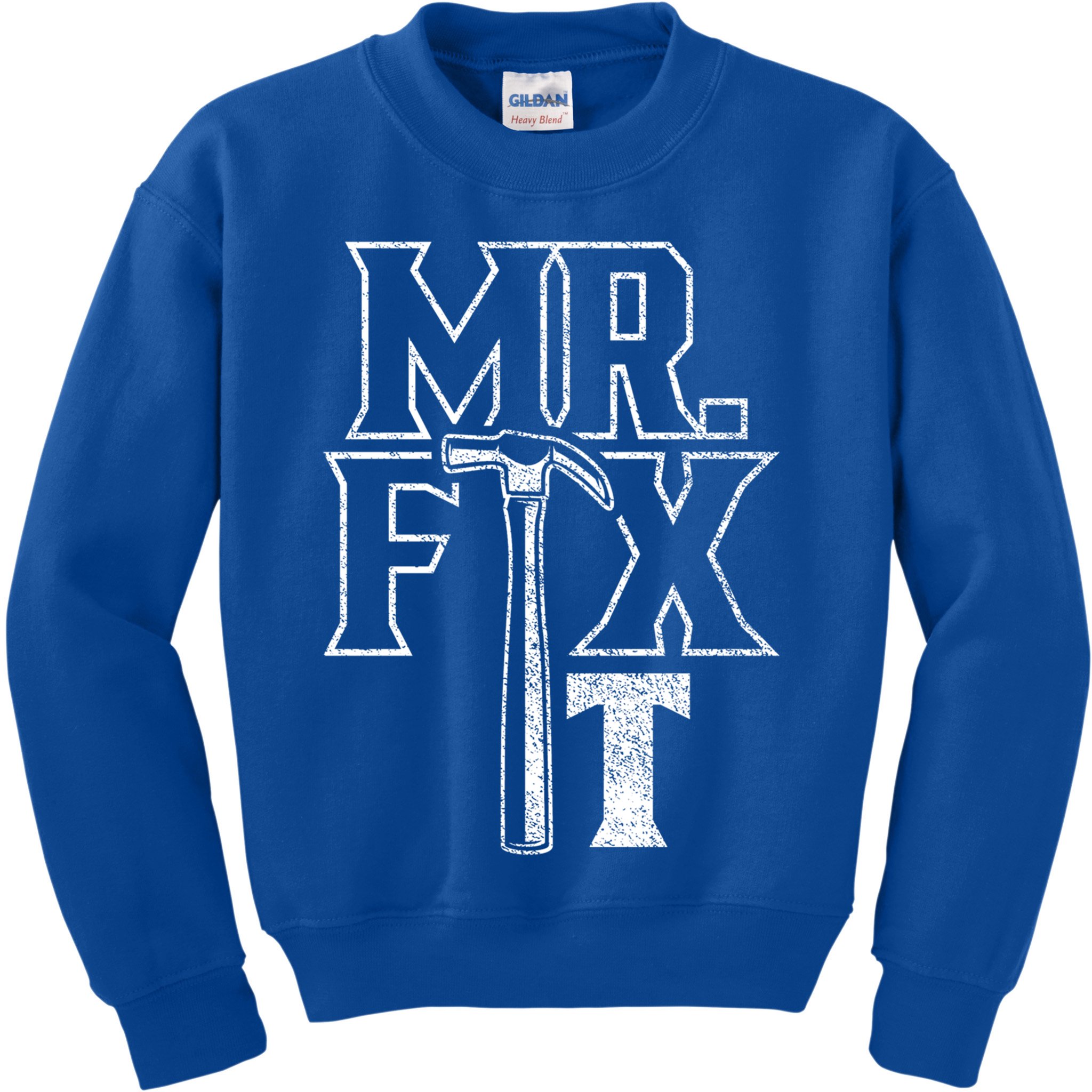 Mr Fix It Repair Overhaul Fixing Handy Cool Gift Kids Sweatshirt