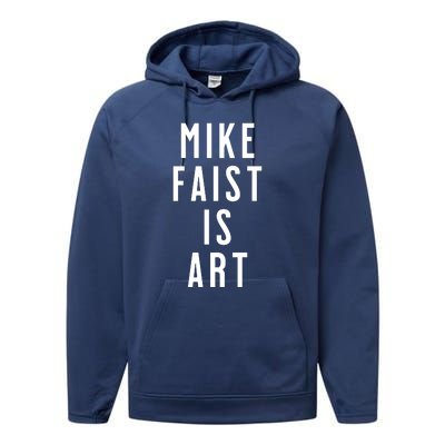 Mike Faist Is Art Performance Fleece Hoodie