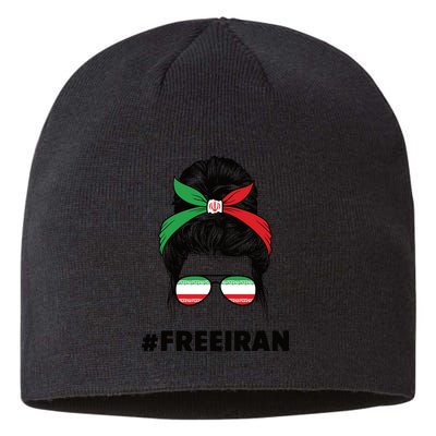 MahsaAmini Free Iran Women Life Freedom Protest Sustainable Beanie