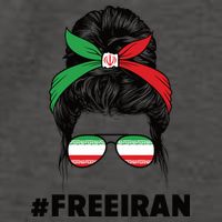 MahsaAmini Free Iran Women Life Freedom Protest Vector Backpack