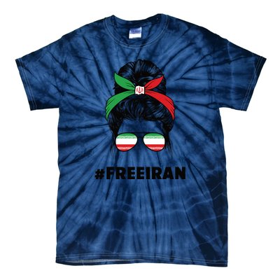 MahsaAmini Free Iran Women Life Freedom Protest Tie-Dye T-Shirt