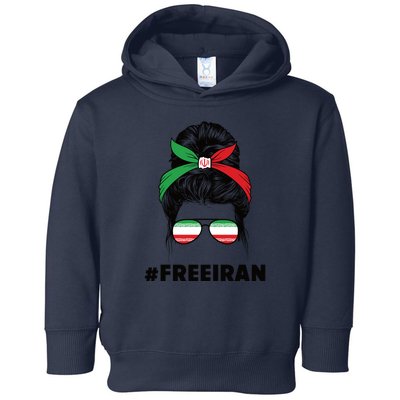 MahsaAmini Free Iran Women Life Freedom Protest Toddler Hoodie