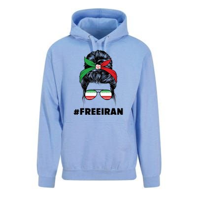 MahsaAmini Free Iran Women Life Freedom Protest Unisex Surf Hoodie