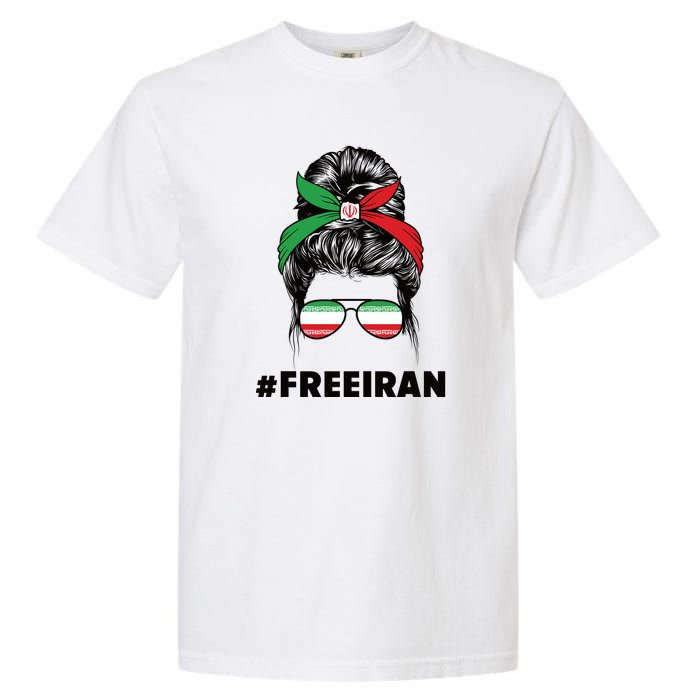 MahsaAmini Free Iran Women Life Freedom Protest Garment-Dyed Heavyweight T-Shirt