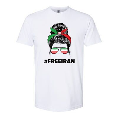 MahsaAmini Free Iran Women Life Freedom Protest Softstyle CVC T-Shirt