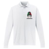 MahsaAmini Free Iran Women Life Freedom Protest Performance Long Sleeve Polo