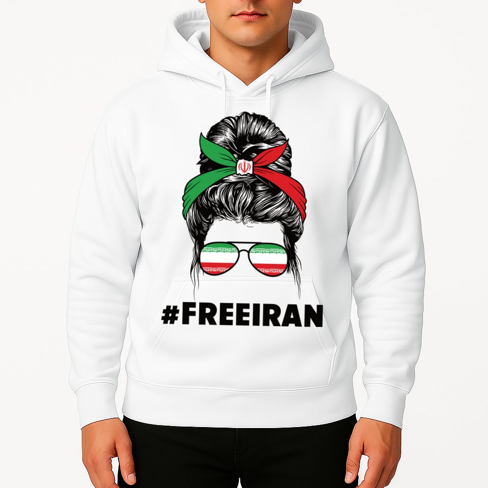 MahsaAmini Free Iran Women Life Freedom Protest Hoodie