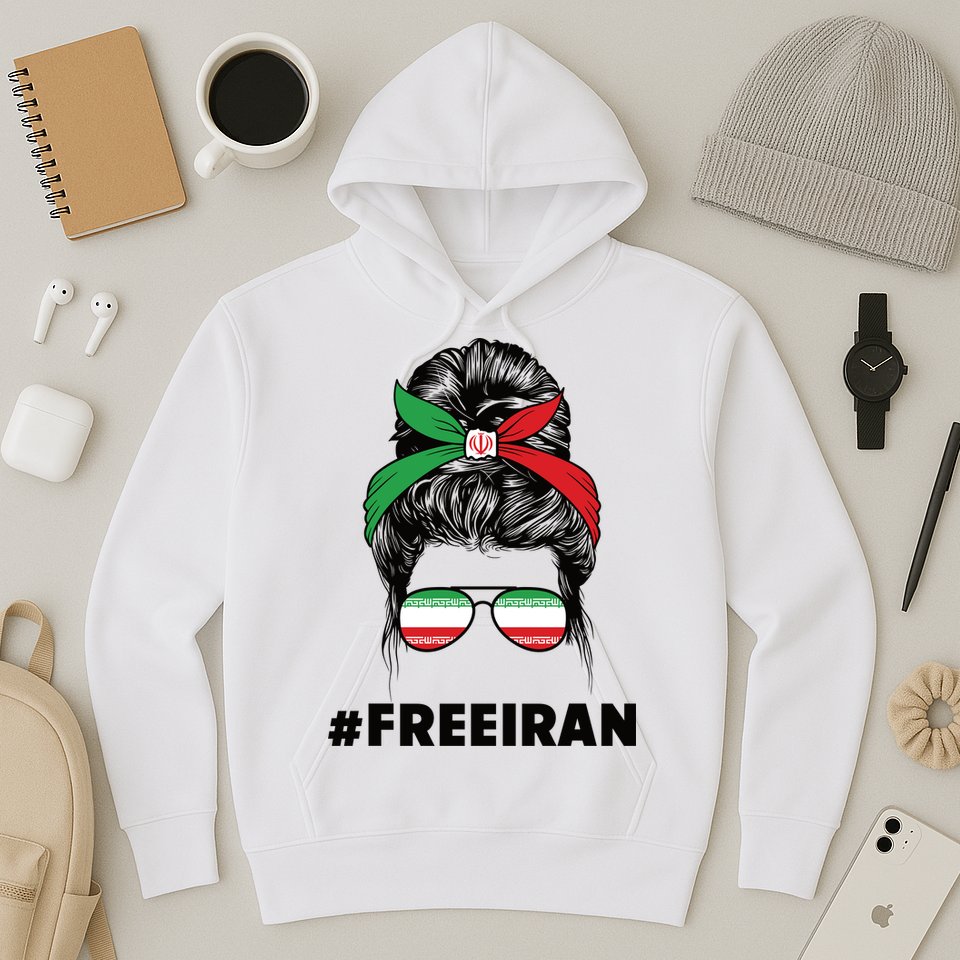 MahsaAmini Free Iran Women Life Freedom Protest Hoodie