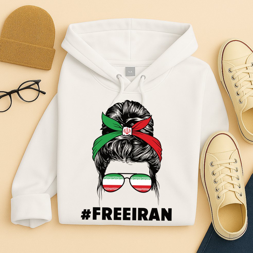 MahsaAmini Free Iran Women Life Freedom Protest Hoodie
