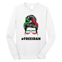 MahsaAmini Free Iran Women Life Freedom Protest Long Sleeve Shirt