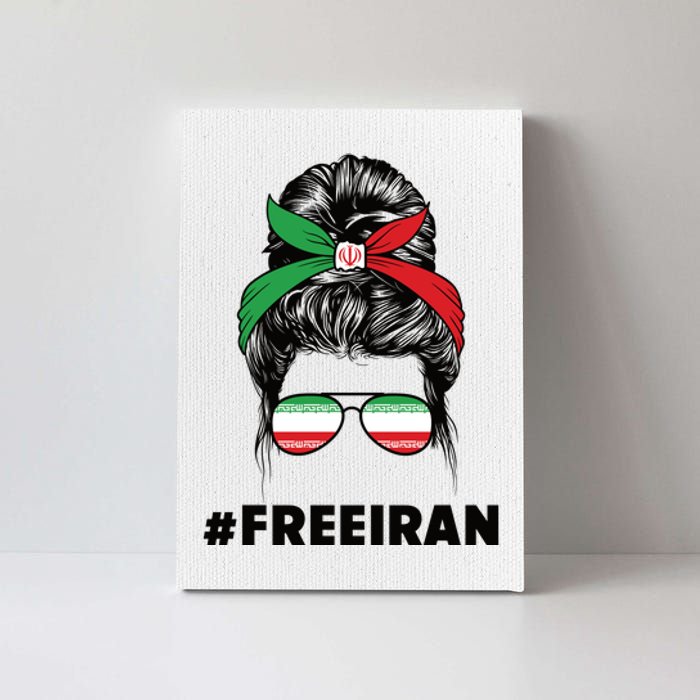 MahsaAmini Free Iran Women Life Freedom Protest Canvas