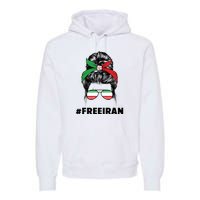 MahsaAmini Free Iran Women Life Freedom Protest Premium Hoodie